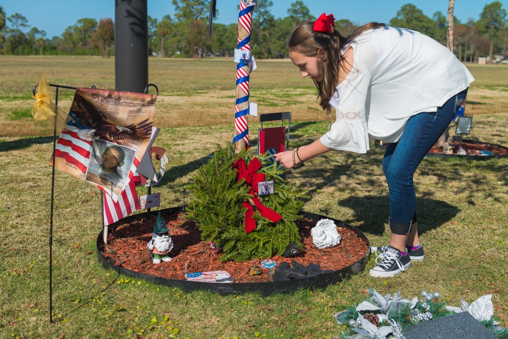 Daughter Honors her Father's Memory