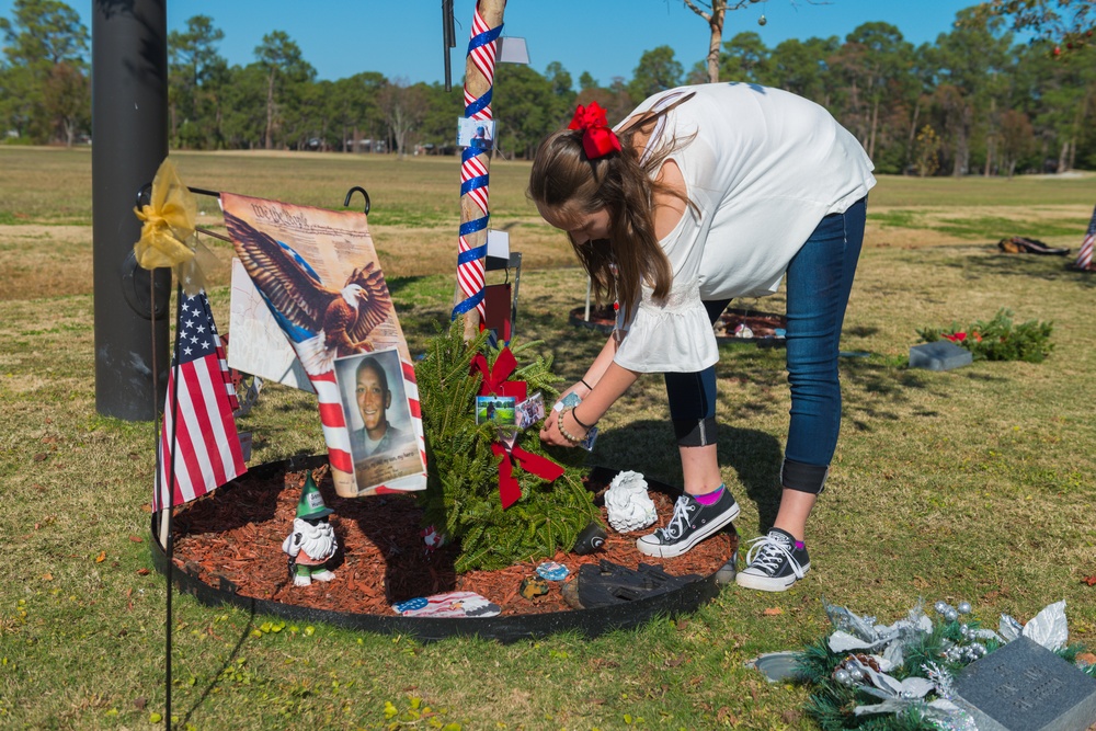 Daughter Honors her Father's Memory