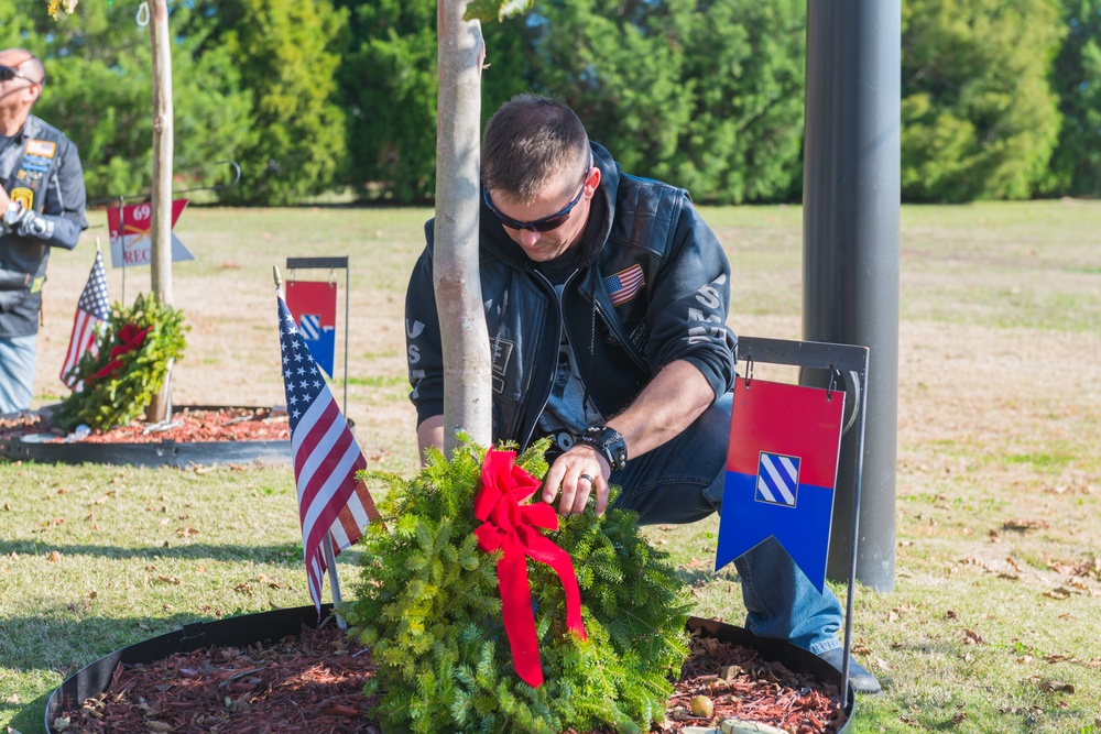 Wreaths for Warriors Walk