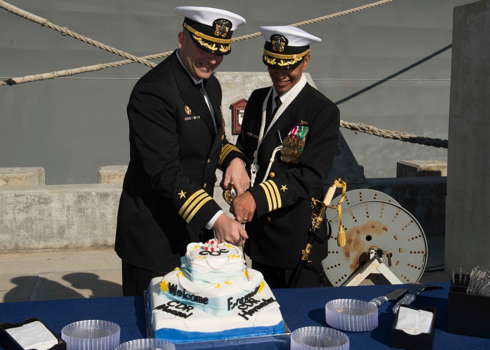 USS Spruance (DDG 111) Change of Command, Dec. 2, 2016