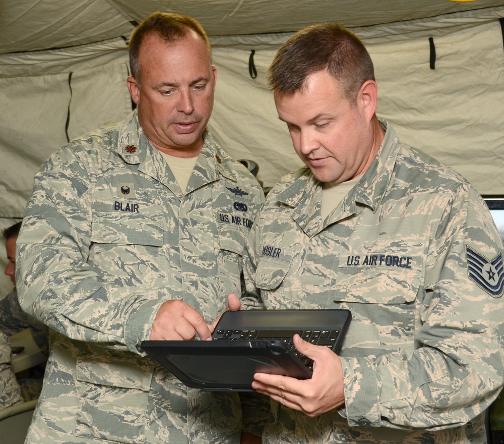 166th Communications Flight participates in cyber exercise