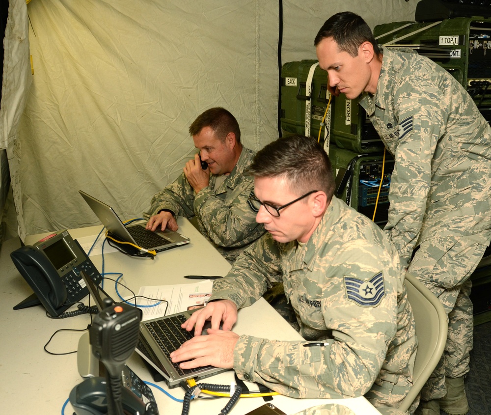 166th Communications Flight participates in cyber exercise
