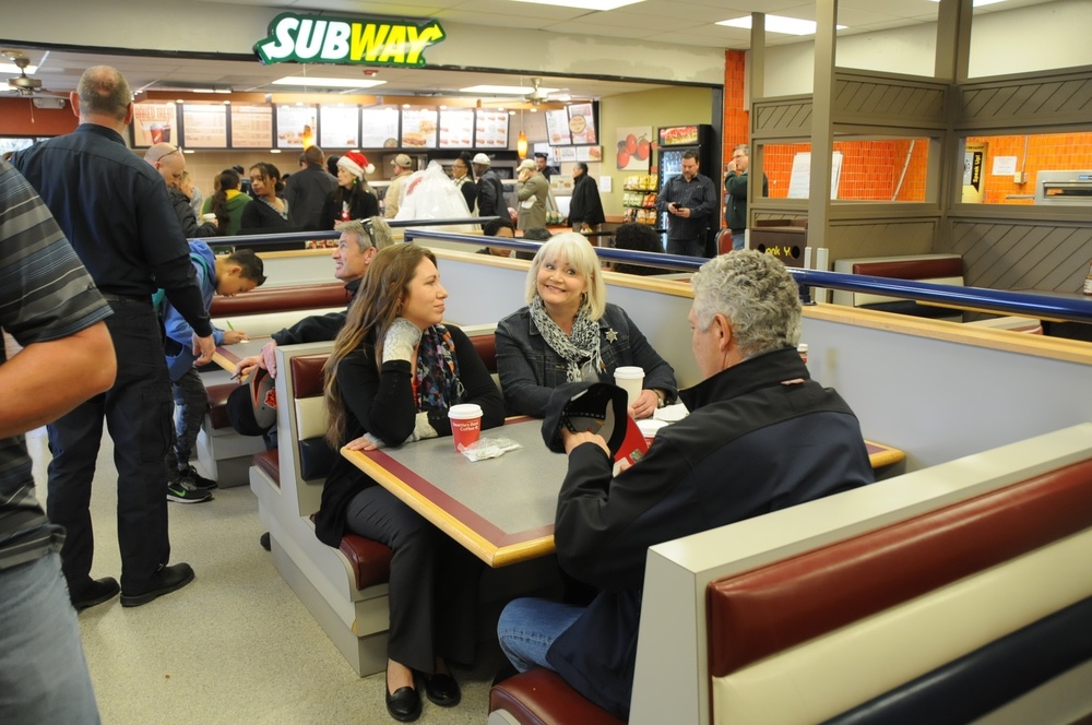 FIRST SUBWAY CAFÉ ON MILITARY POST