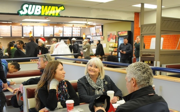 FIRST SUBWAY CAFÉ ON MILITARY POST