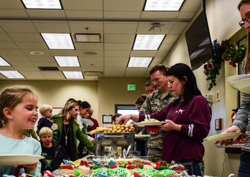 Team Buckley families get peek behind operations curtain