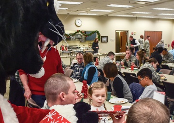 Team Buckley families get peek behind operations curtain