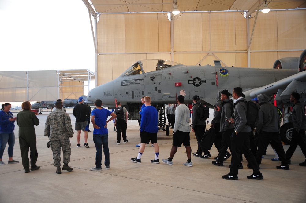 Air Force Academy cadets visit D-M