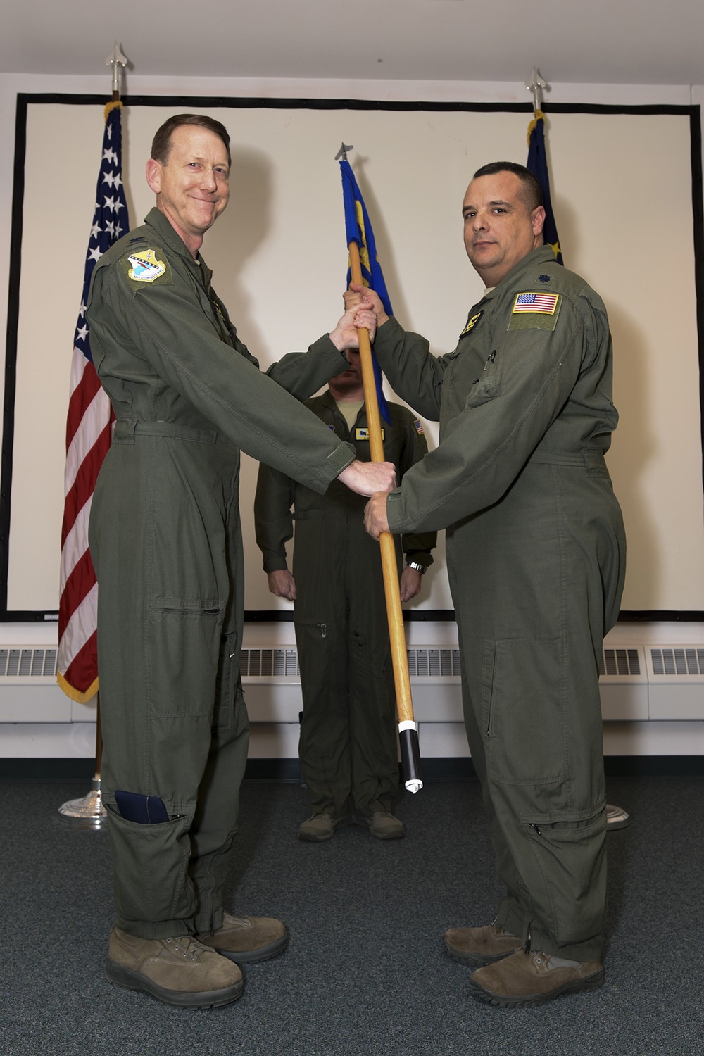 Polanco assumes command of air refueling squadron