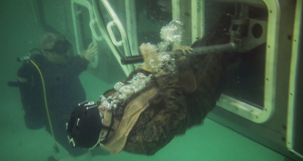 24th Marine Expeditionary Unit Helo Dunker Training