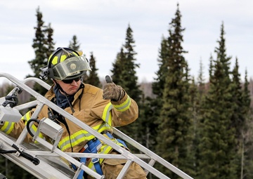JBER firefighters conduct live-fire training