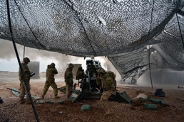 Rain Or Shine: Task Force Strike Artillerymen support Mosul counter-offensive