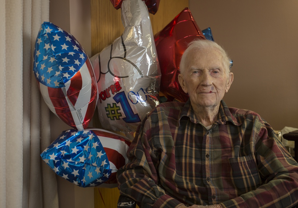 Always Faithful: World War II Marine turns 100