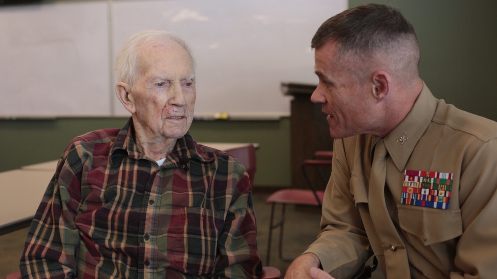 Always Faithful: World War II Marine veteran turns 100