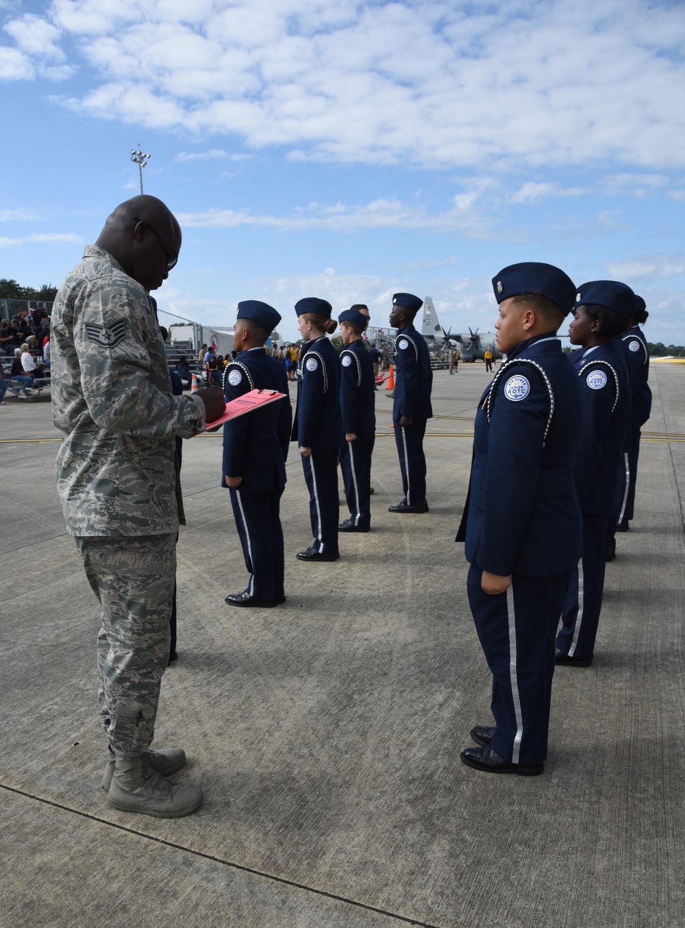Keesler hosts 3rd annual Mississippi All-Services Junior ROTC Drill Competition
