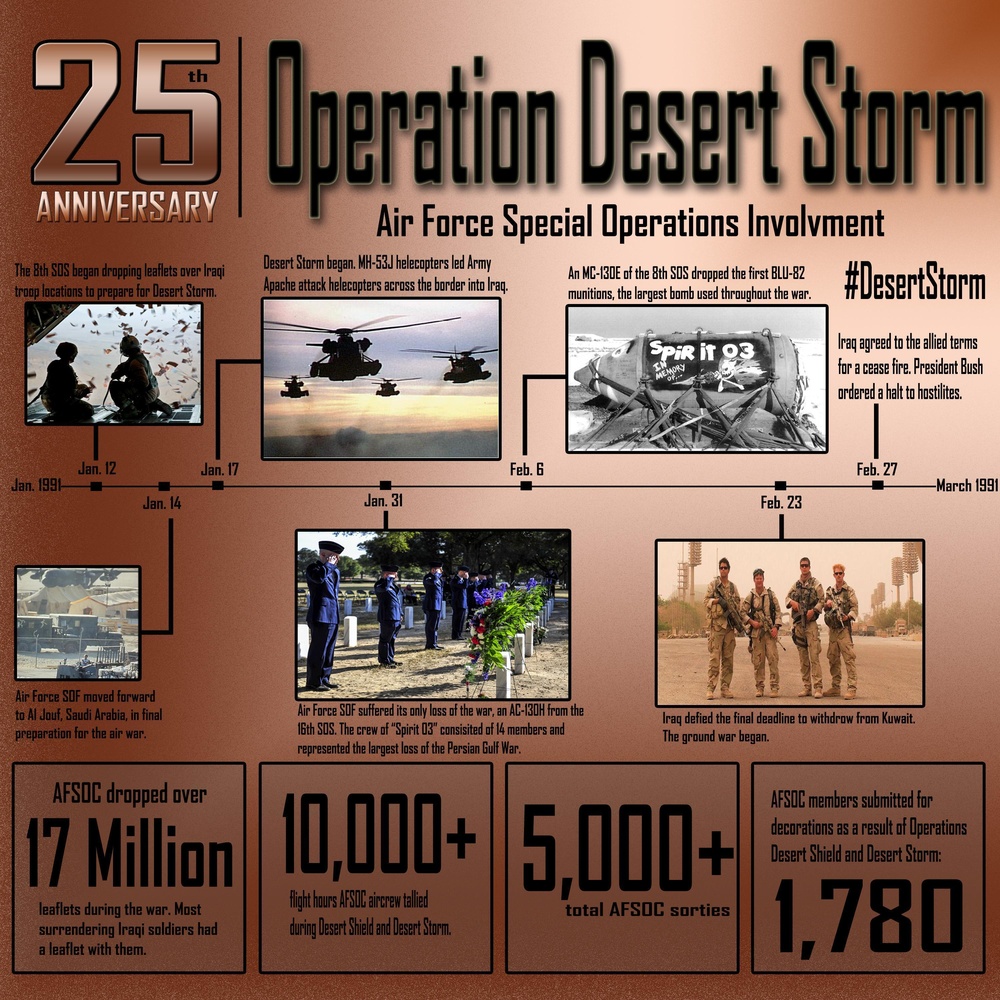 25th Anniversary of Desert Storm