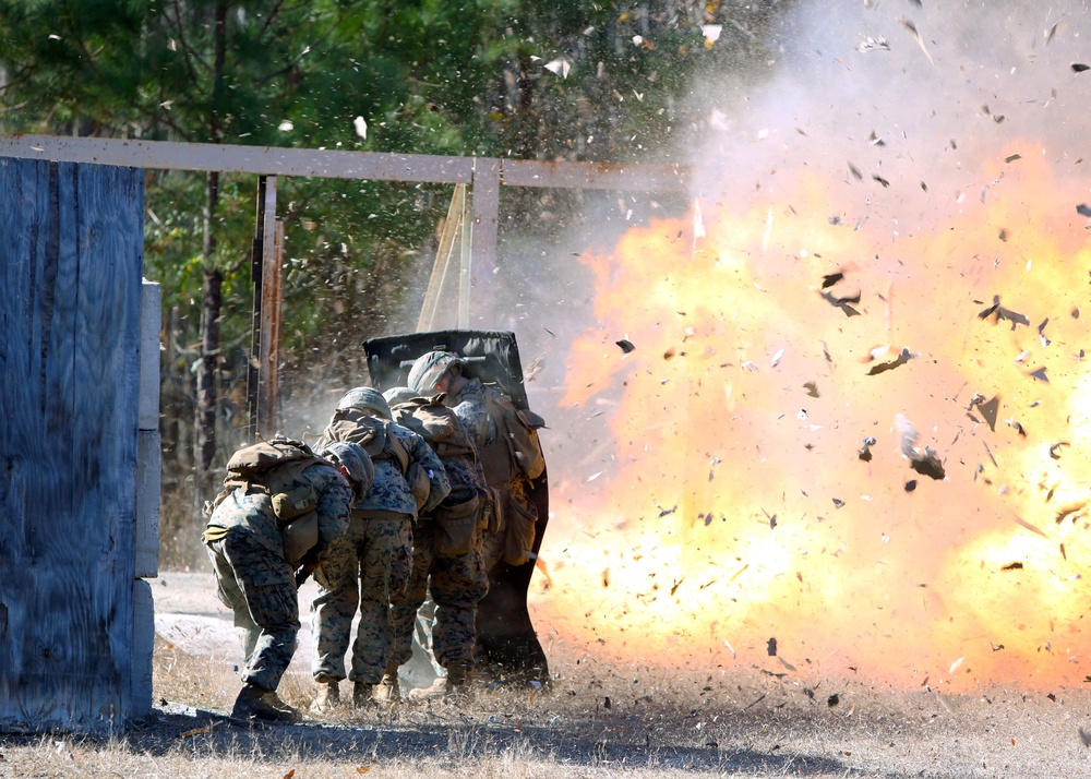 3/8 and 2nd CEB burst into action with explosives