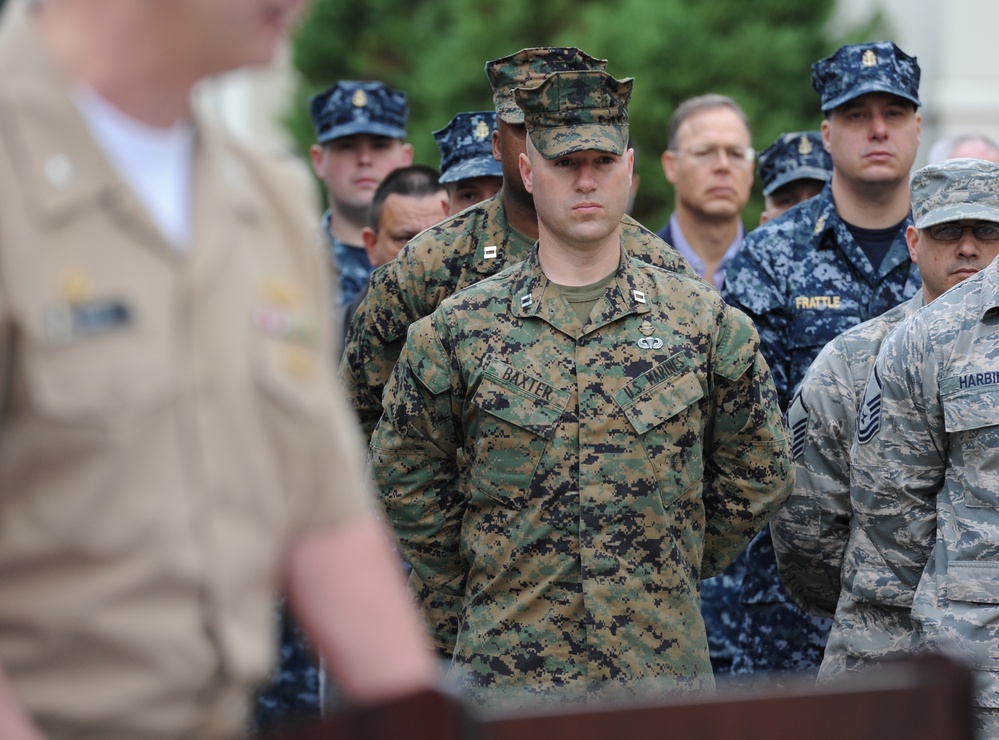 CNATTU Keesler holds Pearl Harbor remembrance ceremony