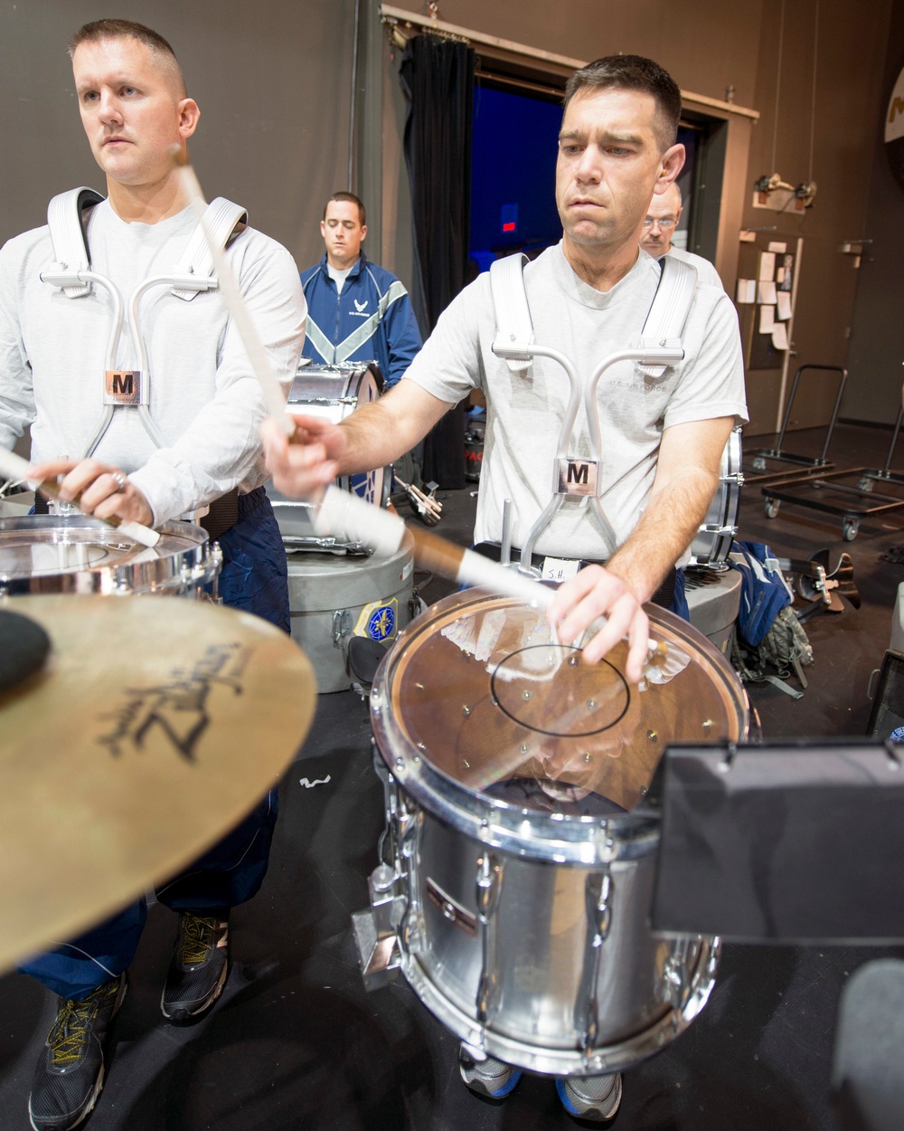 USAF Total Force Band Plays Pasadena