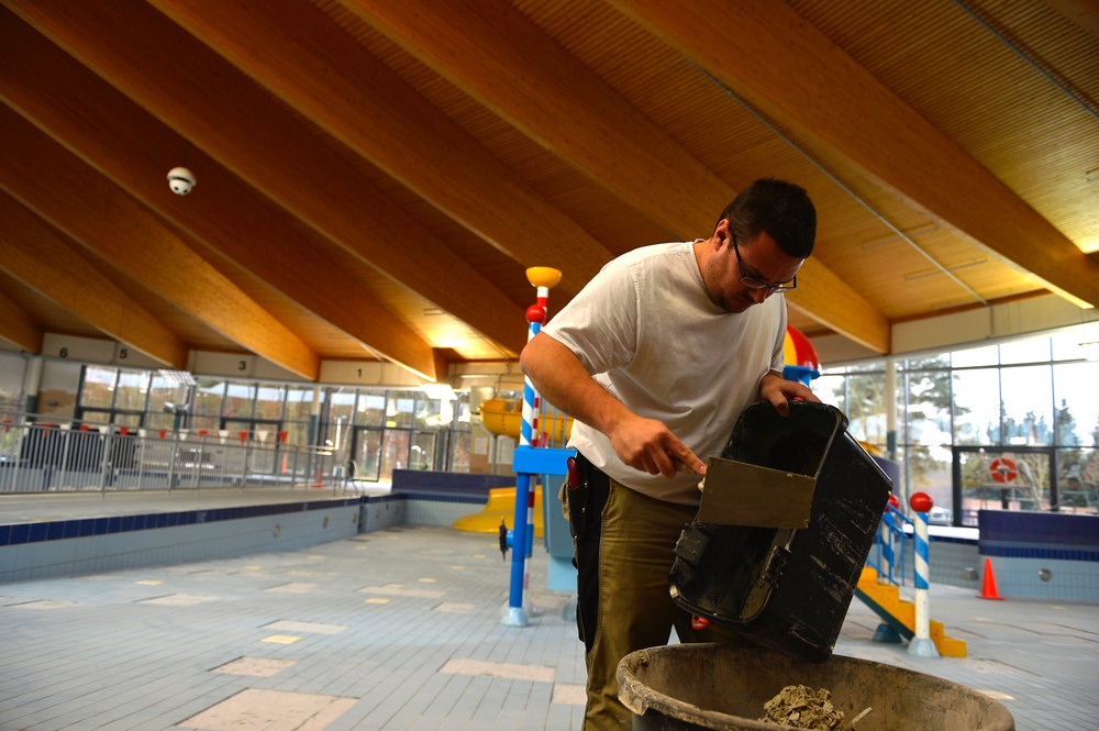 Diving into the New Year: Ramstein Aquatic Center soon to reopen