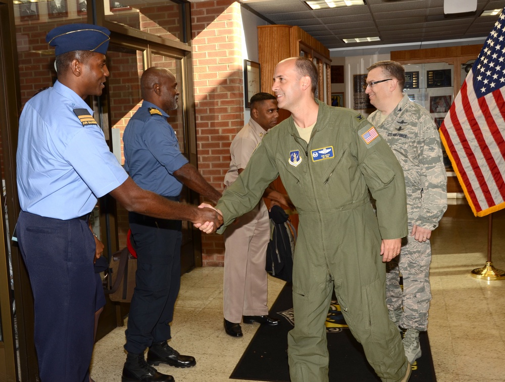 Trinidad and Tobago Defence Force (TTDF) visits the Delaware National Guard- June 2016