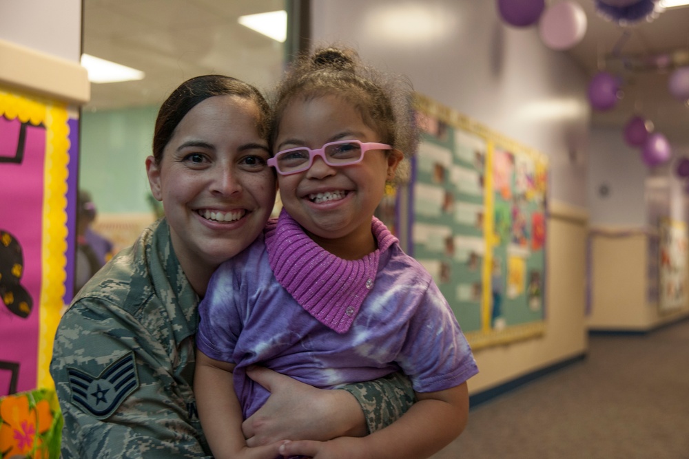 JBA goes purple for Month of the Military Child