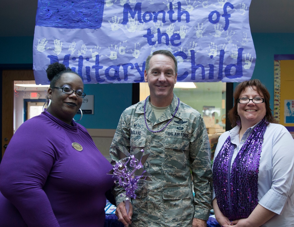 JBA goes purple for Month of the Military Child