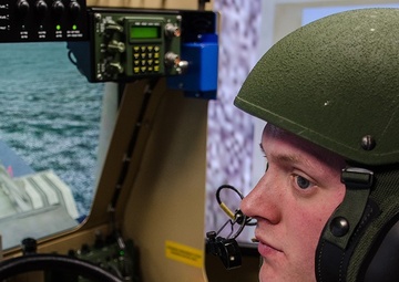 Virtual-reality training used to work on teambuilding, experience for Citizen-Airmen at Camp Clark