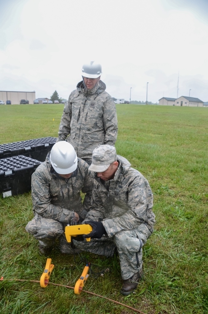 Rain or shine, 239th CCS Airmen support Camp Clark AT Week