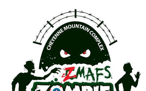 2016 Cheyenne Mountain Air Force Station Zombie Run logo