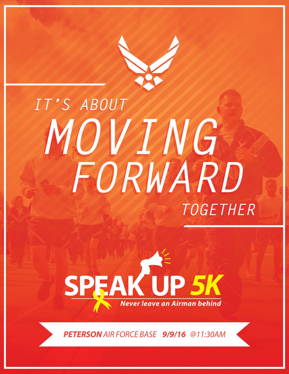Speak Up 5K flyer