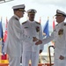 Commander, Destroyer Squadron Three One holds Change of Command