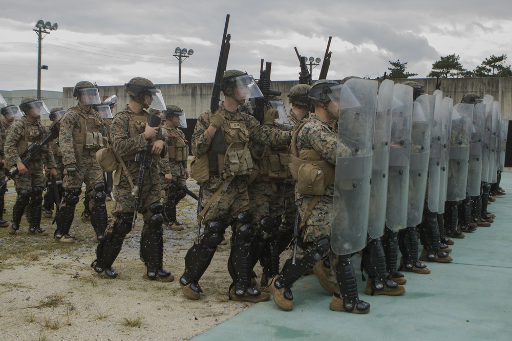 31st MEU non-lethal weapons training