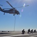 MSST San Diego fast ropes aboard USS Carl Vinson