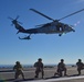 MSST San Diego fast ropes aboard USS Carl Vinson