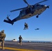 MSST San Diego fast ropes aboard USS Carl Vinson