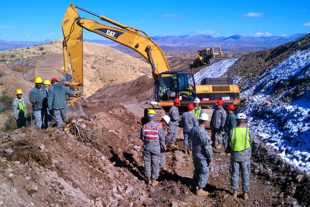 JTFN provides DoD engineering training opportunities on southwest border