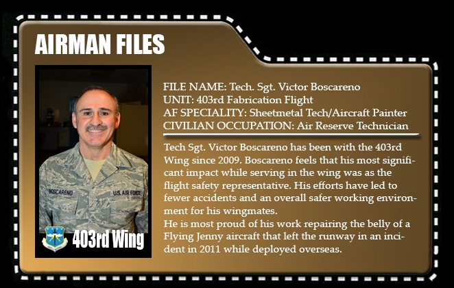 Airman Files -- Tech. Sgt. Victor Boscareno