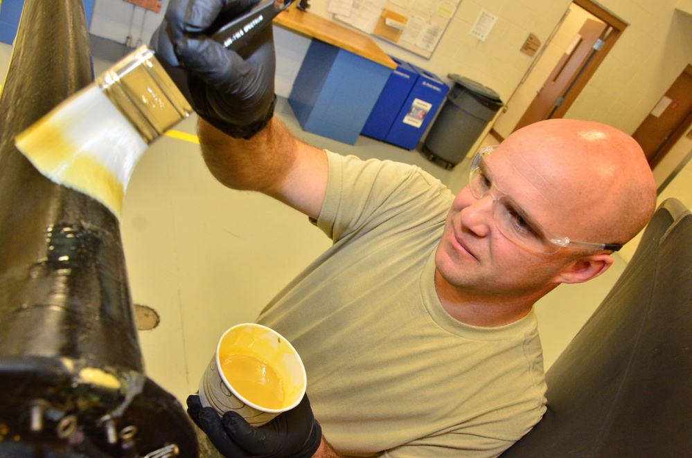 403rd turboprop craftsman changes de-icing boot