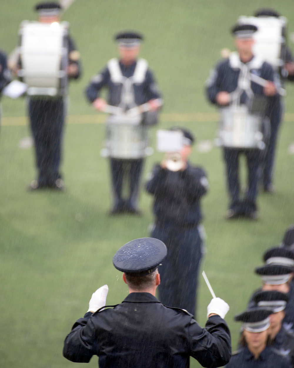 USAF Total Force Band  Plays Pasadena, Calif.