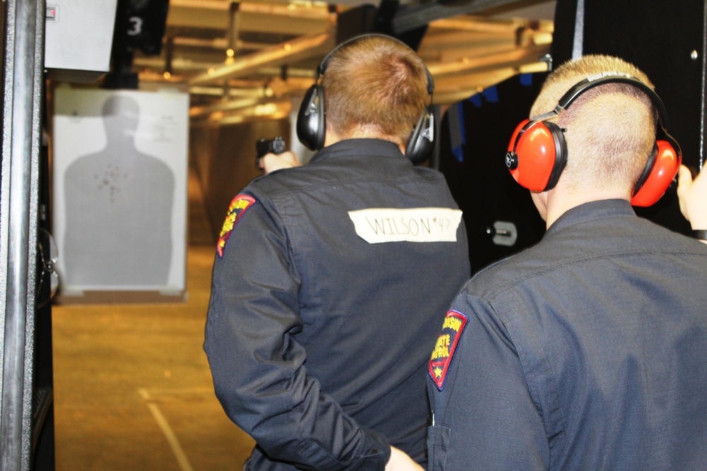 Wisconsin State Patrol Academy cadet class builds skills in defense, arrest tactics, firearms