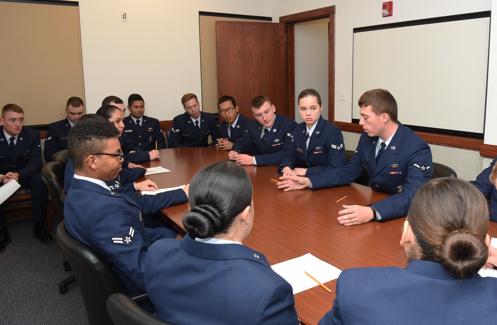 Order in the Court: Airmen serve as jury for mock trial