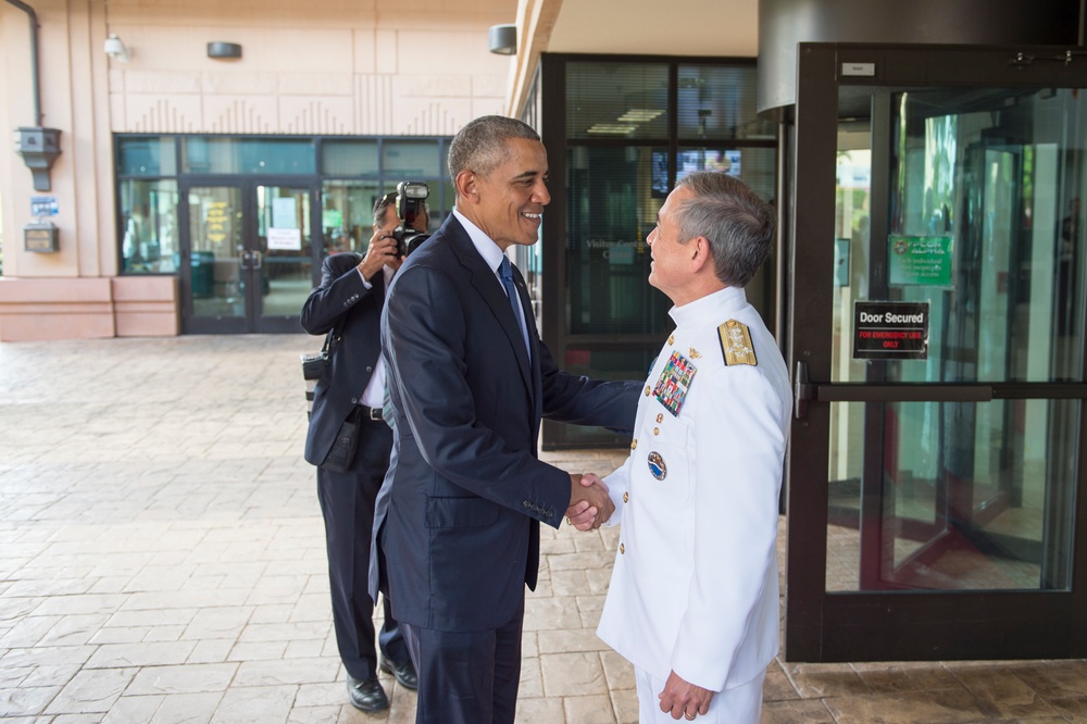 President Obama and Prime Minister Abe Visit U.S. Pacific Command