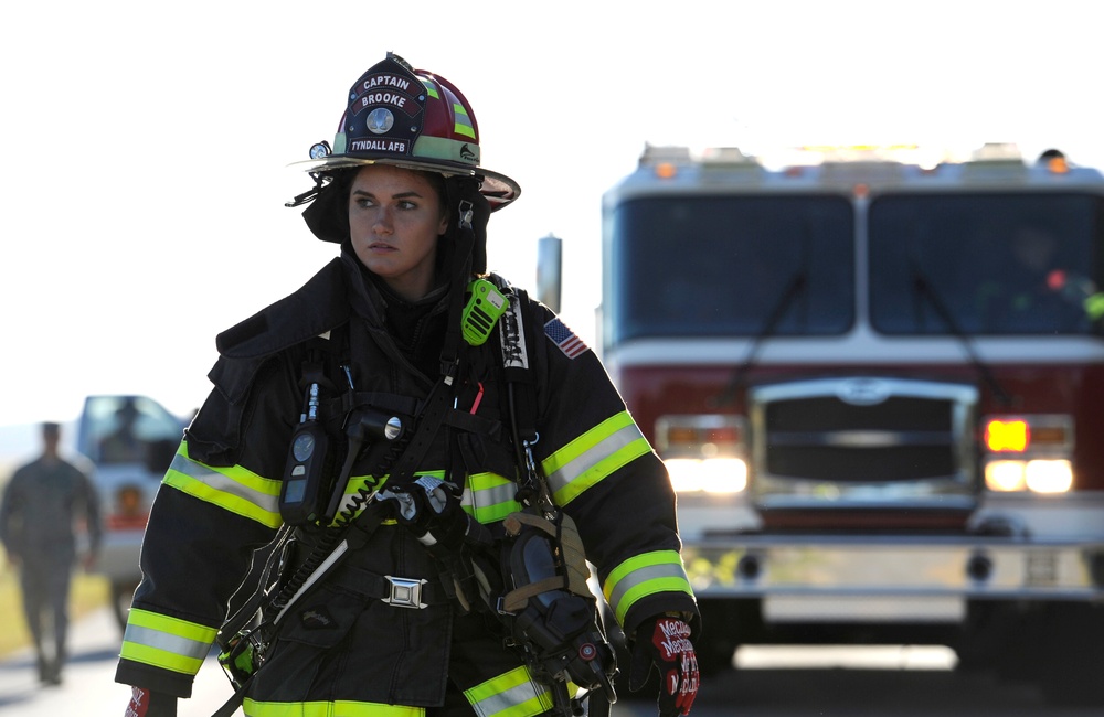 DLA fuel spill response exercise challenges Tyndall emergency preparedness