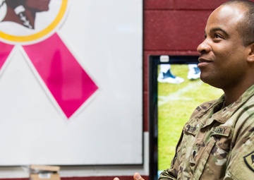 Surprise homecoming of Spc. Leo Watkins Jr.