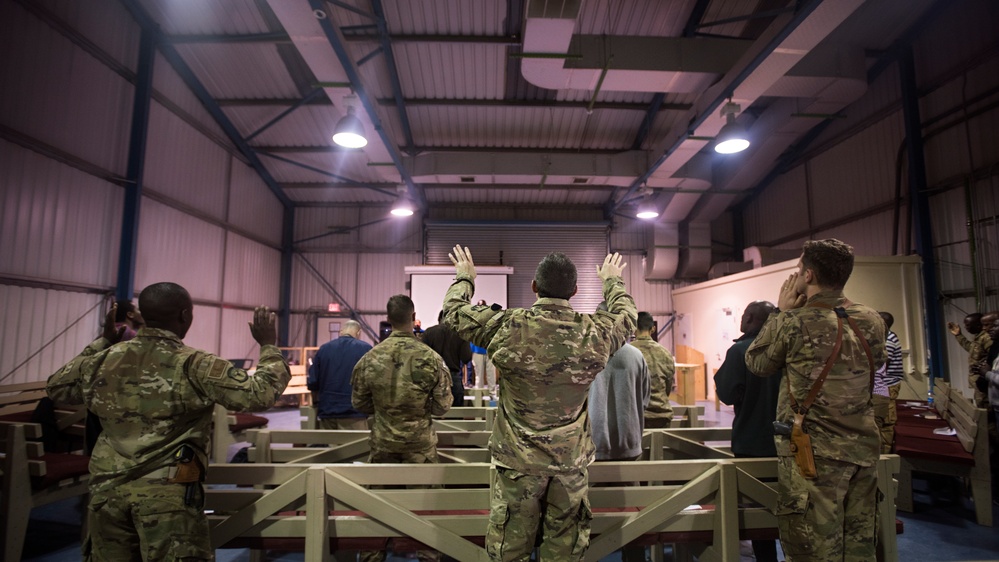 Bagram chapel encourages spiritual resilience over new year
