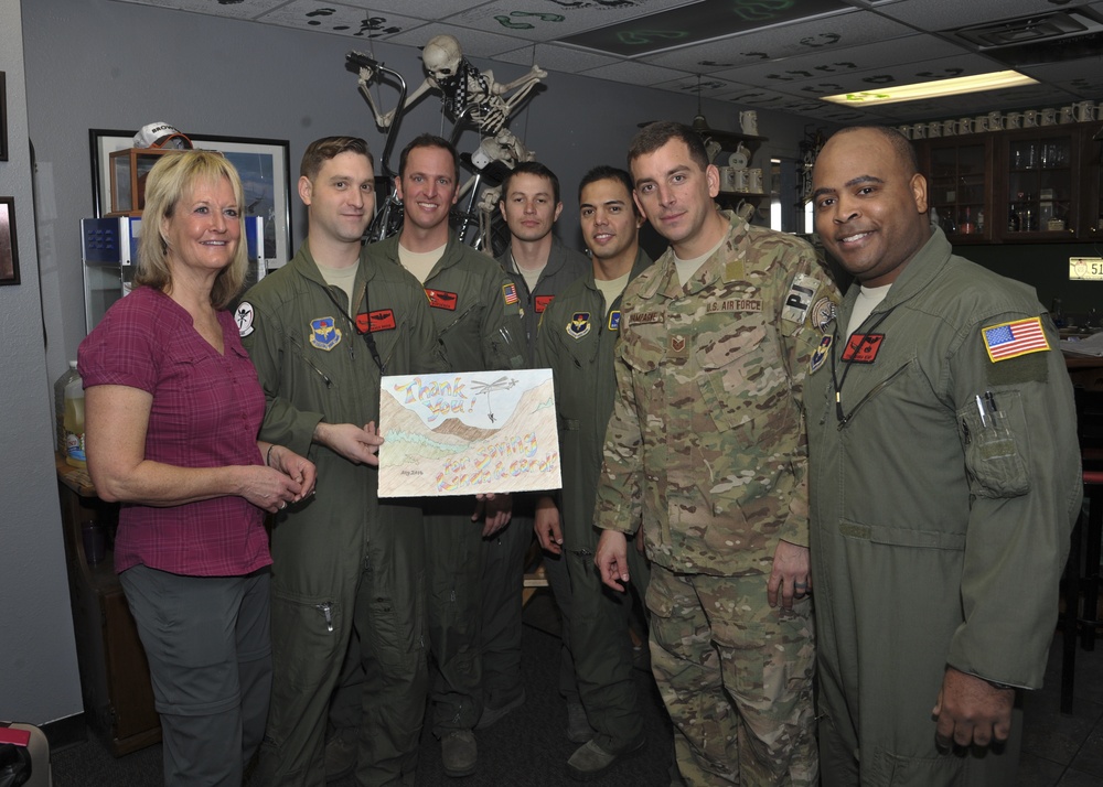 Rescued hikers return to Kirtland to thank 58th SOW, 512 RQS