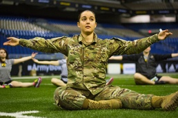 Herrero Leads All-American Color Guard Stretch