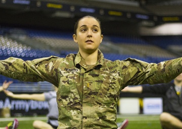 Herrero Leads All-American Color Guard Stretch