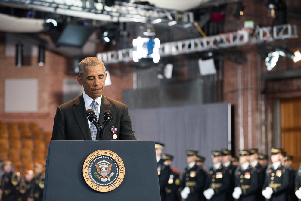 Armed Forces farewell for the Honorable Barack H. Obama