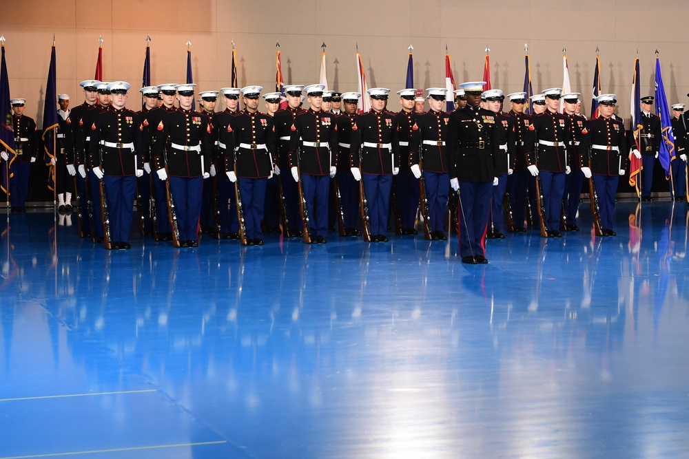 Armed Forces Full Honor Review for President Barack Obama